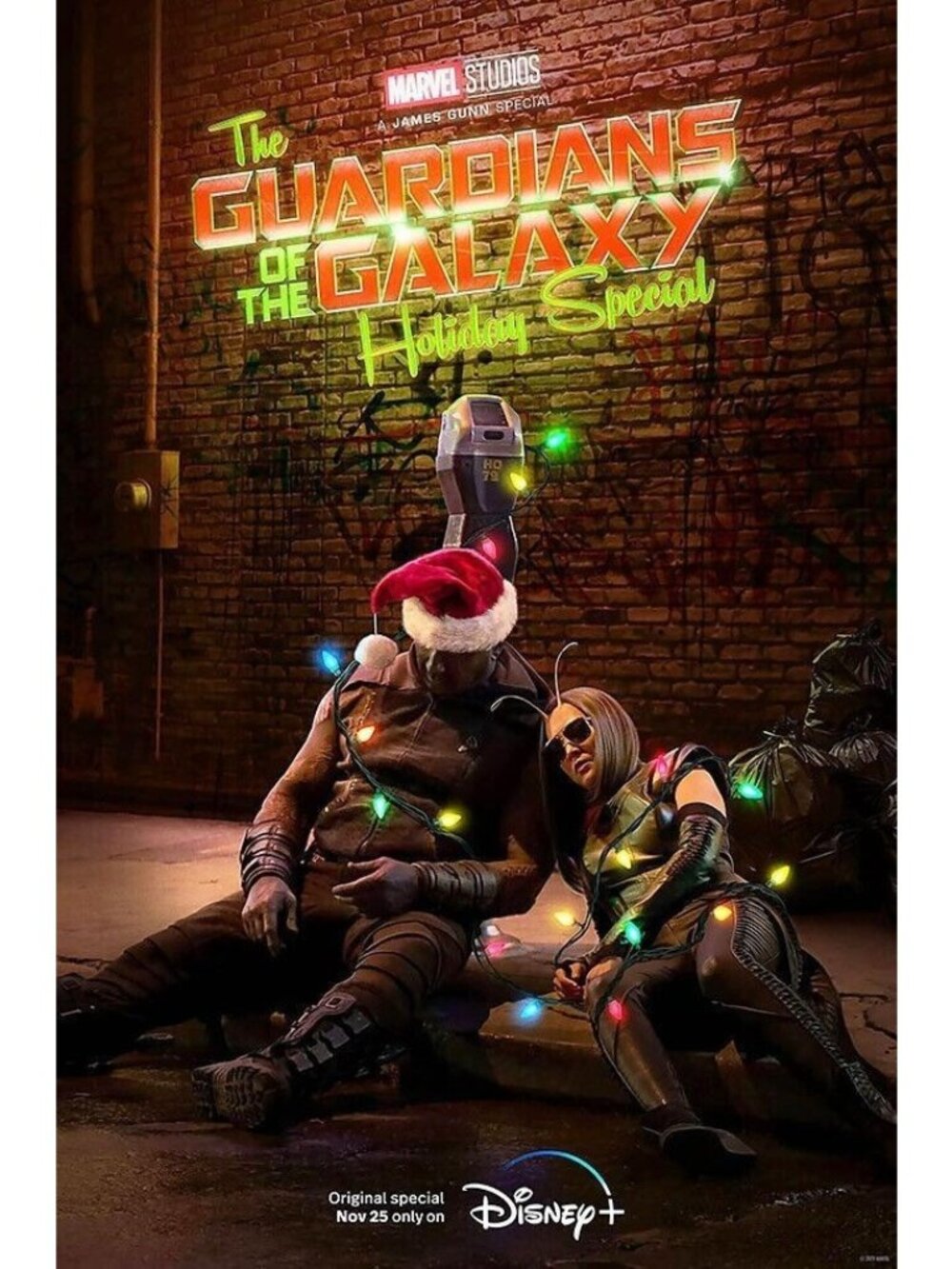 Guardians of the Galaxy Holiday Special 27x40 DS Double Sided Movie Poster 2022